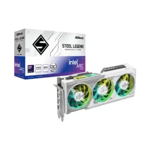 Tarjeta de Video ASRock Intel Arc B580 Steel Legend 12GB OC GDDR6 PciE-5