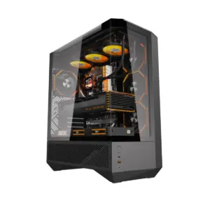Gabinete Gamer Darkflash DY460 Vidrio Templado mATX Black