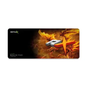Mouse Pad Gamer ReptileX RX0010 30*70cm Antideslizante Orange