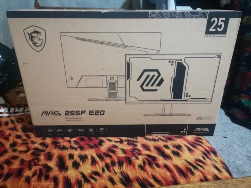 Monitor Gamer MSI MAG 255F E20 24.5" Full HD Rapid IPS 200Hz  0.5ms photo review