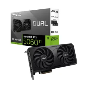 Tarjeta de Video Asus Dual RTX 5060 Ti Evo OC 16GB GDDR7 PciE-5