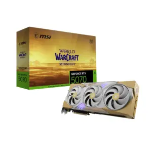 Tarjeta de Video RTX 5070 12G World Of Warcraft Midnight Light Edition Oc